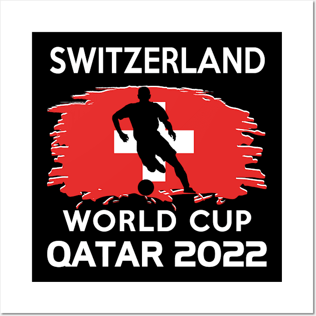 World Cup 2022 Switzerland Team Wall Art by adik